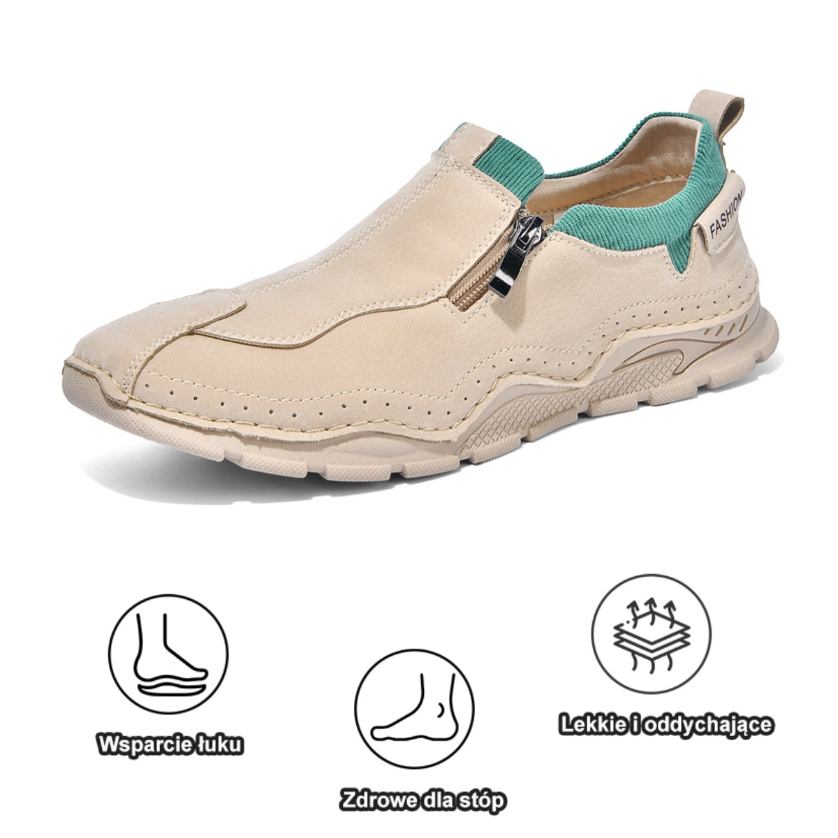 【🎁Dziś połowa ceny - nie przegap tego】 Ergonomicznie zaprojektowane buty ortopedyczne - łagodzą ból stawów 👞 Zmniejszają nacisk podczas chodzenia