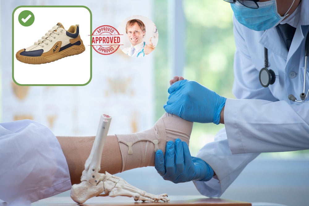 (🔥Περιορισμένης διάρκειας έκπτωση 50% - Μην το χάσετε!) - Κατασκευασμένα στην Ιταλία, μαλακά, άνετα, αντιολισθητικά ορθοπεδικά παπούτσια, ραμμένα στο χέρι (στήριξη καμάρας - ανακουφίζει από τον πόνο του ποδιού)