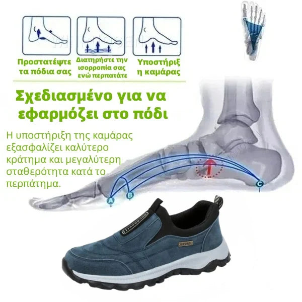 【🔥Περιορισμένη έκπτωση 50% για 24 ώρες - Μην το χάσετε! 】🔥 Κατασκευασμένα στην Ιταλία, μαλακά, άνετα, πολυτελή ορθοπεδικά παπούτσια, ραμμένα στο χέρι (στήριξη καμάρας - ανακουφίζει από τον πόνο στο πόδι)