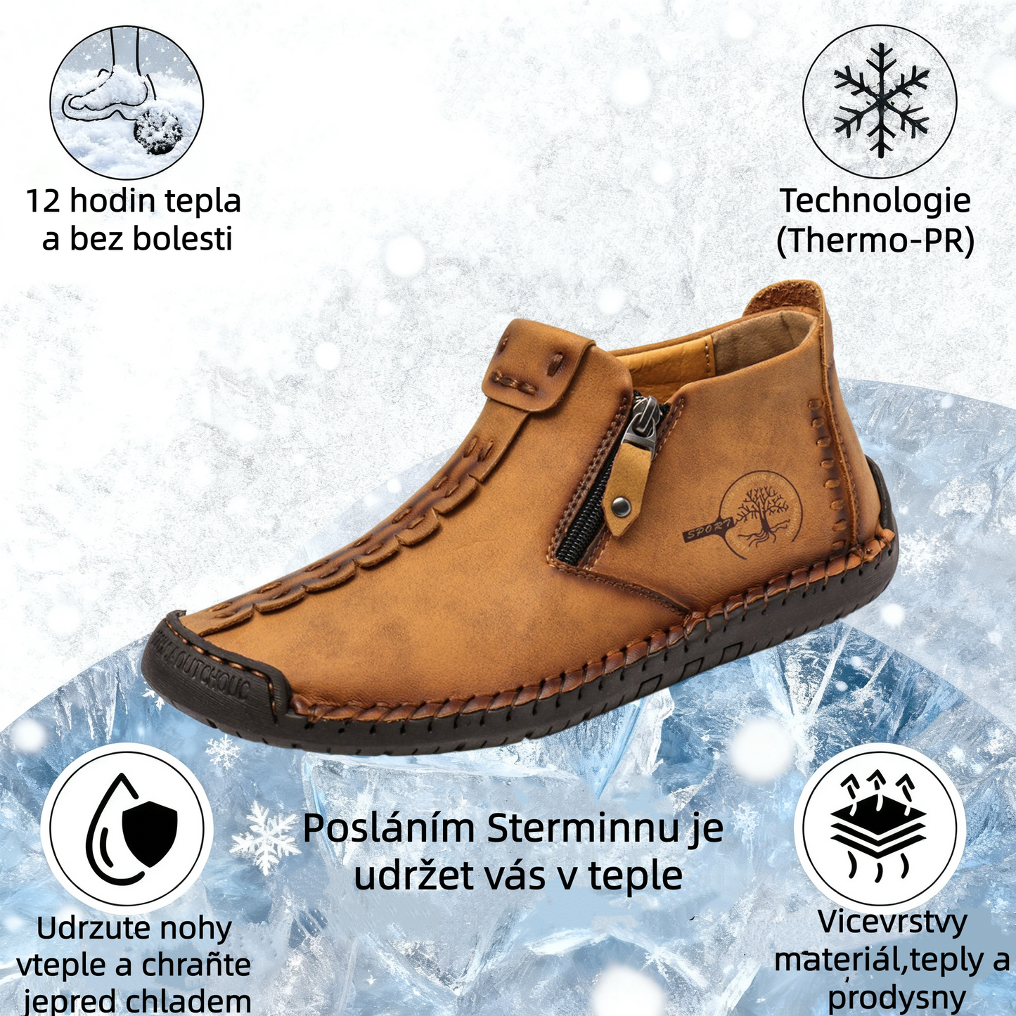 (⏰Νέα προϊόντα με έκπτωση 50%) Casual παπούτσια για περπάτημα 👞Υψηλής ποιότητας δέρμα αγελάδας, άνετα και αντιολισθητικά, στήριξη της καμάρας ✅Ανακούφιση από τον πόνο των ποδιών!