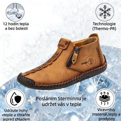 (⏰Νέα προϊόντα με έκπτωση 50%) Casual παπούτσια για περπάτημα 👞Υψηλής ποιότητας δέρμα αγελάδας, άνετα και αντιολισθητικά, στήριξη της καμάρας ✅Ανακούφιση από τον πόνο των ποδιών!