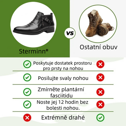 [⏰Dnes sleva 60 % - 🔥 Šílený výprodej] Pohodlné, elegantní a luxusní italské kožené boty vyrobené z ručně šité italské kůže 👞