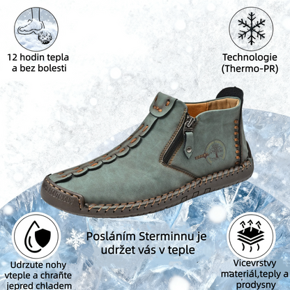 (⏰Νέα προϊόντα με έκπτωση 50%) Casual παπούτσια για περπάτημα 👞Υψηλής ποιότητας δέρμα αγελάδας, άνετα και αντιολισθητικά, στήριξη της καμάρας ✅Ανακούφιση από τον πόνο των ποδιών!