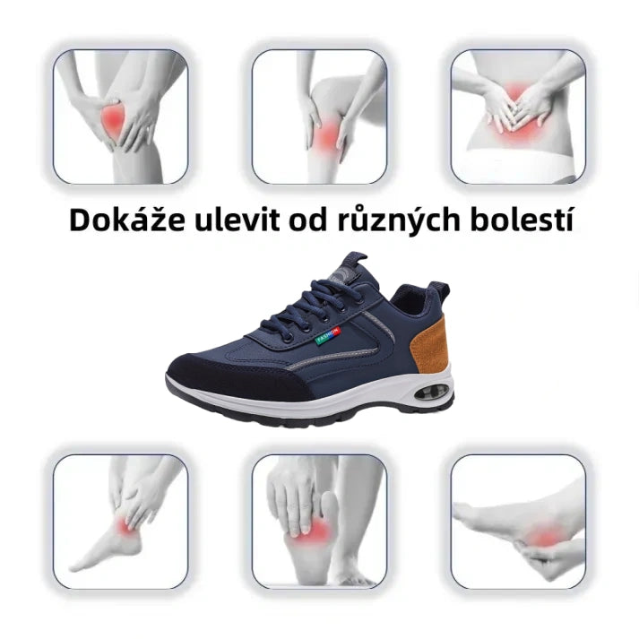 [🔥50% sleva po omezenou dobu, nenechte si ji ujít] Pánská korekční obuv pro outdoorové sporty - účinně zmírňuje bolest nohou👞