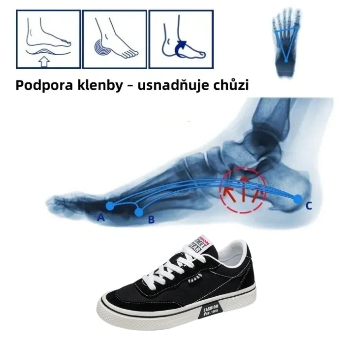 [🎁Dnešní 50% sleva, nenechte si ji ujít] Rozlučte se s nepohodlím při chůzi s touto ergonomicky navrženou ortopedickou obuví👞