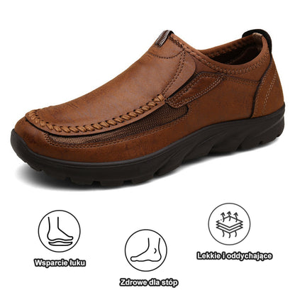 [🎁Dzisiejsza połowa ceny – nie przegap tego] Ergonomicznie zaprojektowane buty ortopedyczne – szyte ręcznie ze skóry klasy 5A 👞Skutecznie chronią zdrowie stóp