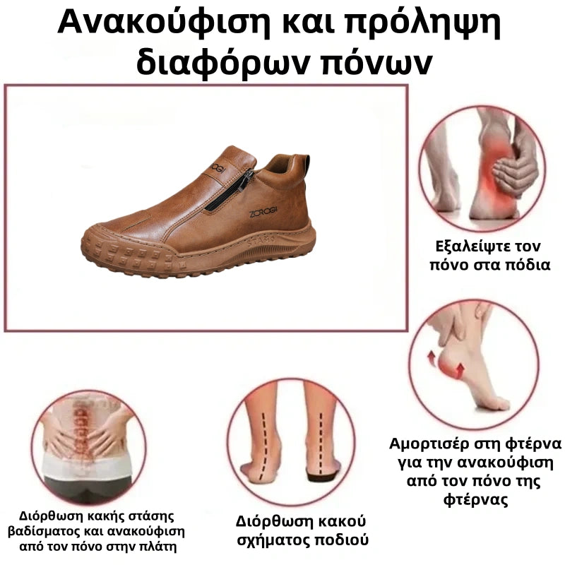 🔥50% έκπτωση σήμερα - μην το χάσετε⏰ - Μαλακά και άνετα δερμάτινα παπούτσια, άνετα στη χρήση, φορέστε τα απευθείας