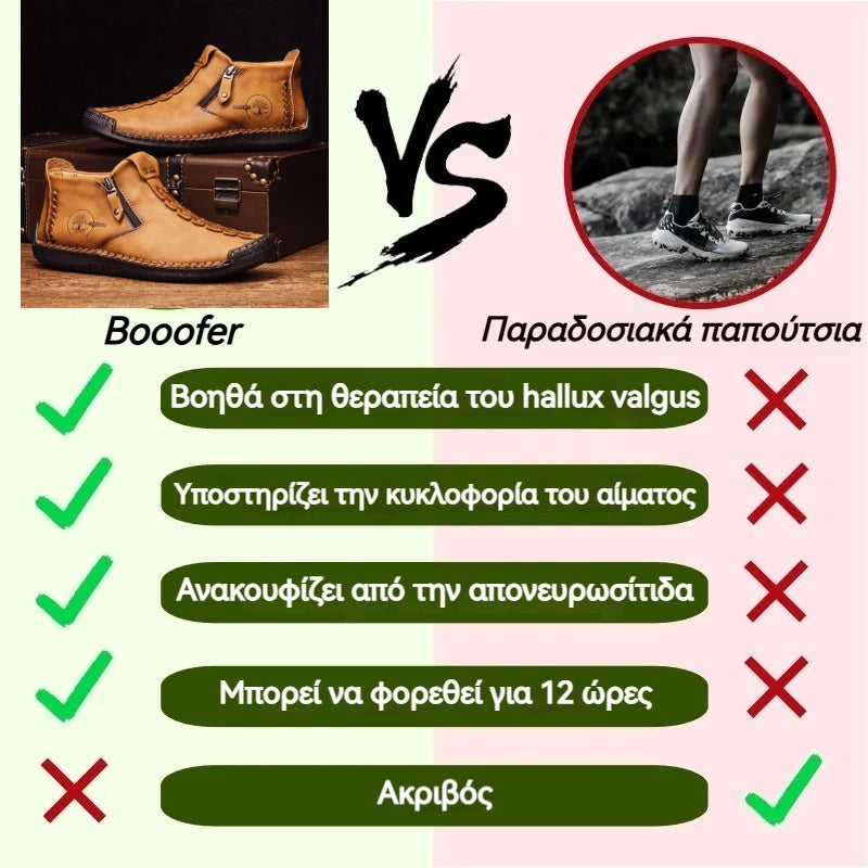 (⏰Νέα προϊόντα με έκπτωση 50%) Casual παπούτσια για περπάτημα 👞Υψηλής ποιότητας δέρμα αγελάδας, άνετα και αντιολισθητικά, στήριξη της καμάρας ✅Ανακούφιση από τον πόνο των ποδιών!