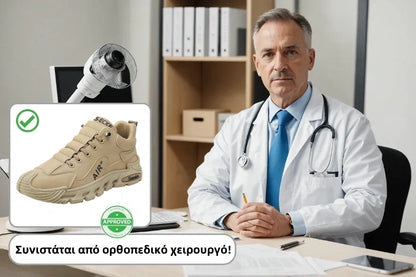 ⏰50% έκπτωση μόνο για σήμερα: 🔥Άνετα και αντιολισθητικά casual παπούτσια - απορρόφηση κραδασμών και ανακούφιση από την πίεση, σχεδιασμός καμάρας. ✅ Πείτε αντίο στον πόνο των ποδιών