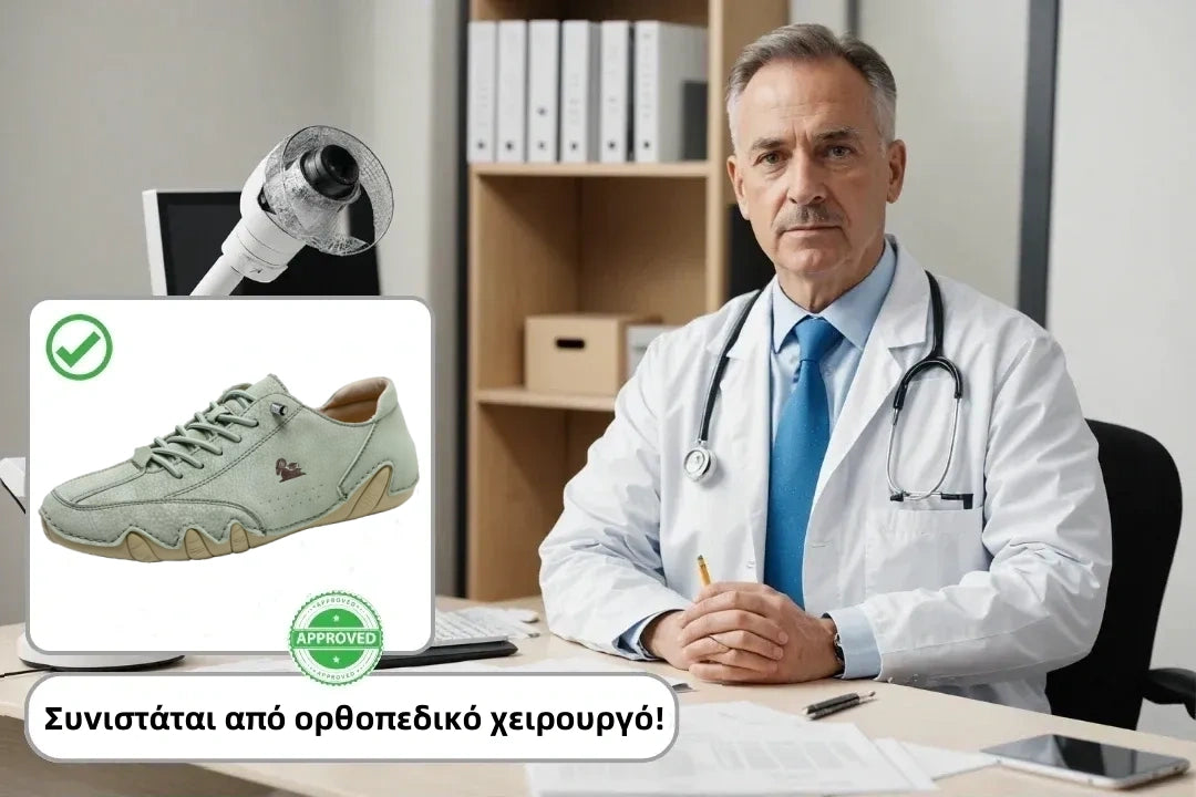 ⏰Έκπτωση 50% για περιορισμένο χρονικό διάστημα! Γερμανικά σουέτ casual παπούτσια 🦶 Υποστήριξη καμάρας - ανακούφιση από τον πόνο των ποδιών