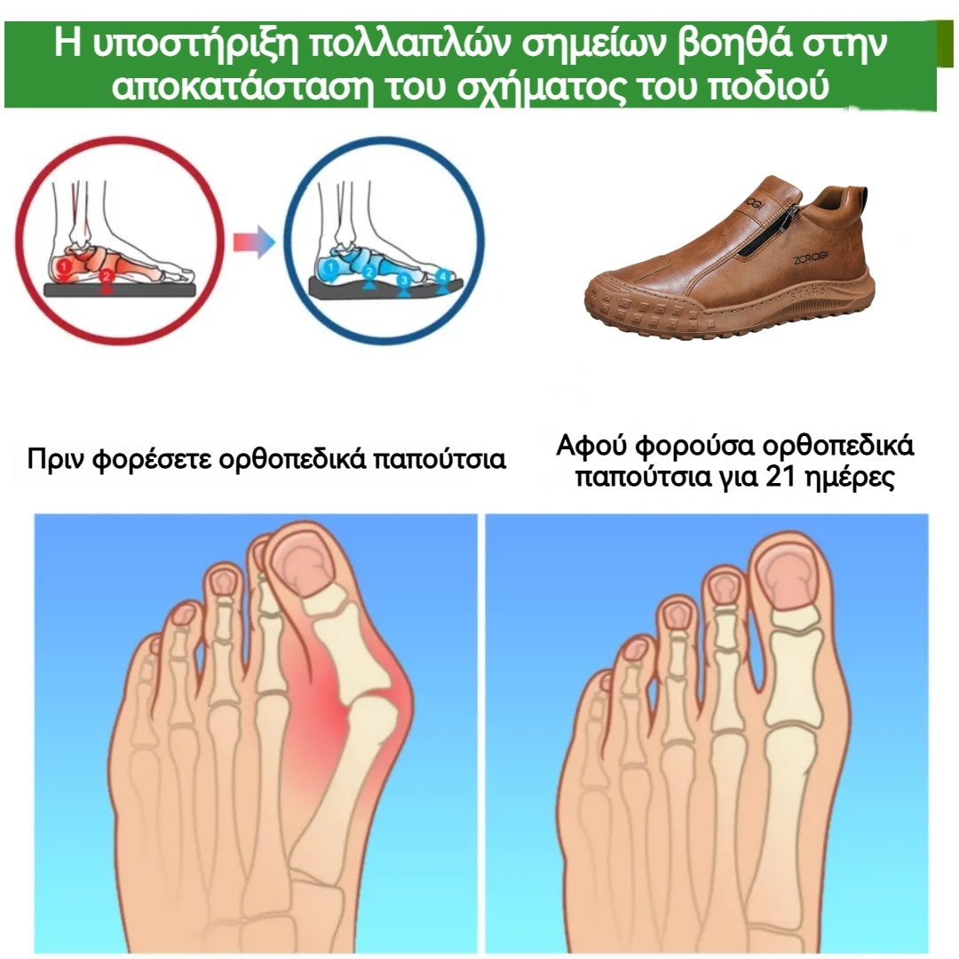 🔥Black Friday: 50% έκπτωση⏰ - Ανδρικά Casual Παπούτσια Booofer®👞 Ελαφριά και αναπνεύσιμα - Άνετη εφαρμογή - Σας επιτρέπουν να περπατάτε άνετα!