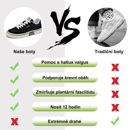 [🎁Dnešní 50% sleva, nenechte si ji ujít] Rozlučte se s nepohodlím při chůzi s touto ergonomicky navrženou ortopedickou obuví👞