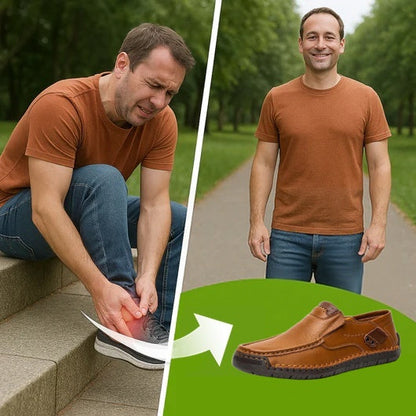 Ανδρικά casual παπούτσια από δέρμα μοσχαριού