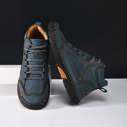 [⏰Dnes sleva 60 % - 🔥Bláznivý bestseller] Pohodlná a elegantní pánská ortopedická obuv vyrobená z ručně šité italské kůže 👞