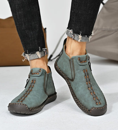 (⏰Νέα προϊόντα με έκπτωση 50%) Casual παπούτσια για περπάτημα 👞Υψηλής ποιότητας δέρμα αγελάδας, άνετα και αντιολισθητικά, στήριξη της καμάρας ✅Ανακούφιση από τον πόνο των ποδιών!