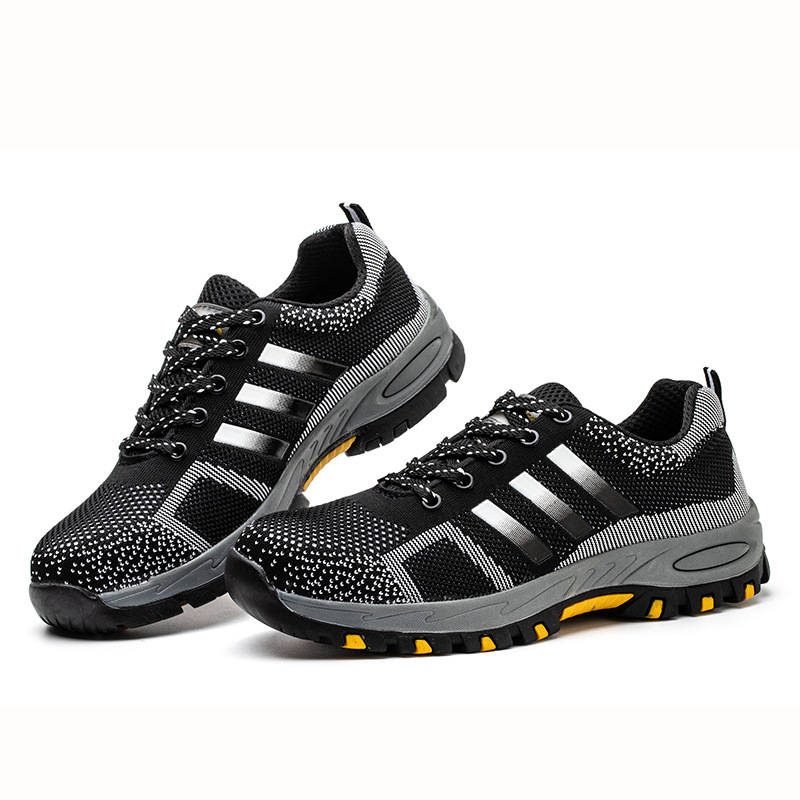 ⏱️ 50% έκπτωση τελευταίας ημέρας: Αντιολισθητικά ανδρικά παπούτσια εργασίας με ατσάλινη δάχτυλα - ✅ Προστατέψτε τα πόδια σας!