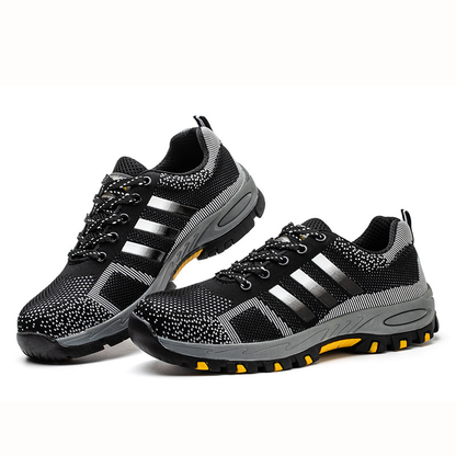 ⏱️ 50% έκπτωση τελευταίας ημέρας: Αντιολισθητικά ανδρικά παπούτσια εργασίας με ατσάλινη δάχτυλα - ✅ Προστατέψτε τα πόδια σας!