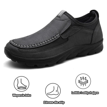 [🎁Dzisiejsza połowa ceny – nie przegap tego] Ergonomicznie zaprojektowane buty ortopedyczne – szyte ręcznie ze skóry klasy 5A 👞Skutecznie chronią zdrowie stóp