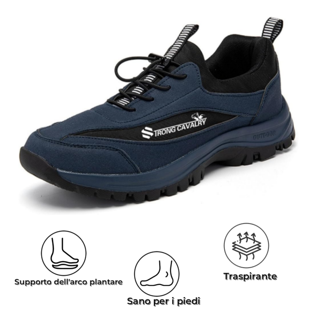 [⏰Oggi 70% di sconto - Non lasciartelo sfuggire] Scarpe ortopediche dal design ergonomico - Pelle di prima qualità + Cucite a mano 👞