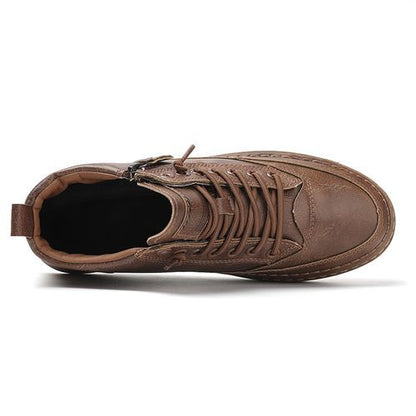 🔥50% έκπτωση - μόνο σήμερα ⏰ Χειροποίητες ιταλικές δερμάτινες μπότες 👞Αντιολισθητικές ορθοπεδικές - άνετη και ανώδυνη εφαρμογή - εργονομικός σχεδιασμός