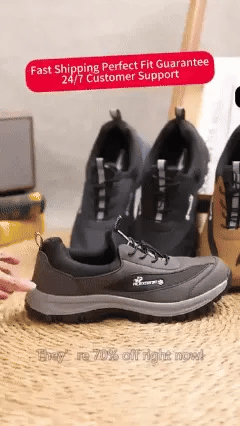 [⏰Oggi 70% di sconto - Non lasciartelo sfuggire] Scarpe ortopediche dal design ergonomico - Pelle di prima qualità + Cucite a mano 👞