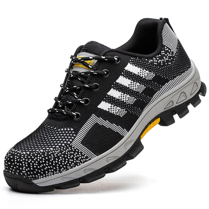 ⏱️ 50% έκπτωση τελευταίας ημέρας: Αντιολισθητικά ανδρικά παπούτσια εργασίας με ατσάλινη δάχτυλα - ✅ Προστατέψτε τα πόδια σας!