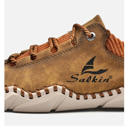 [🎁Dzisiejsza połowa ceny – nie przegap tego] Ergonomicznie zaprojektowane buty ortopedyczne – szyte ręcznie ze skóry klasy 5A 👞Skutecznie chronią zdrowie stóp