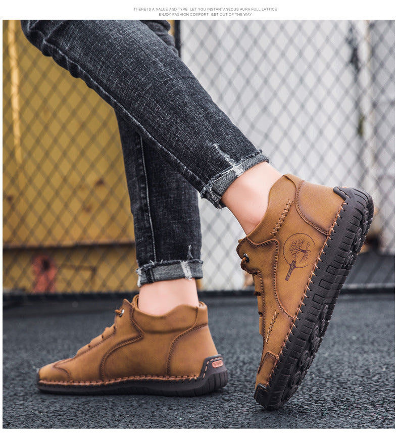 ⏰50% έκπτωση μόνο για σήμερα: 🔥Άνετα αντιολισθητικά παπούτσια casual - χειροποίητα στην Ιταλία. ✅ Πείτε αντίο στον πόνο των ποδιών