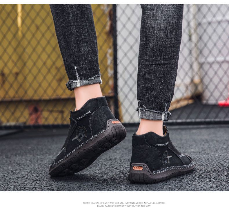 ⏰50% έκπτωση μόνο για σήμερα: 🔥Άνετα αντιολισθητικά παπούτσια casual - χειροποίητα στην Ιταλία. ✅ Πείτε αντίο στον πόνο των ποδιών