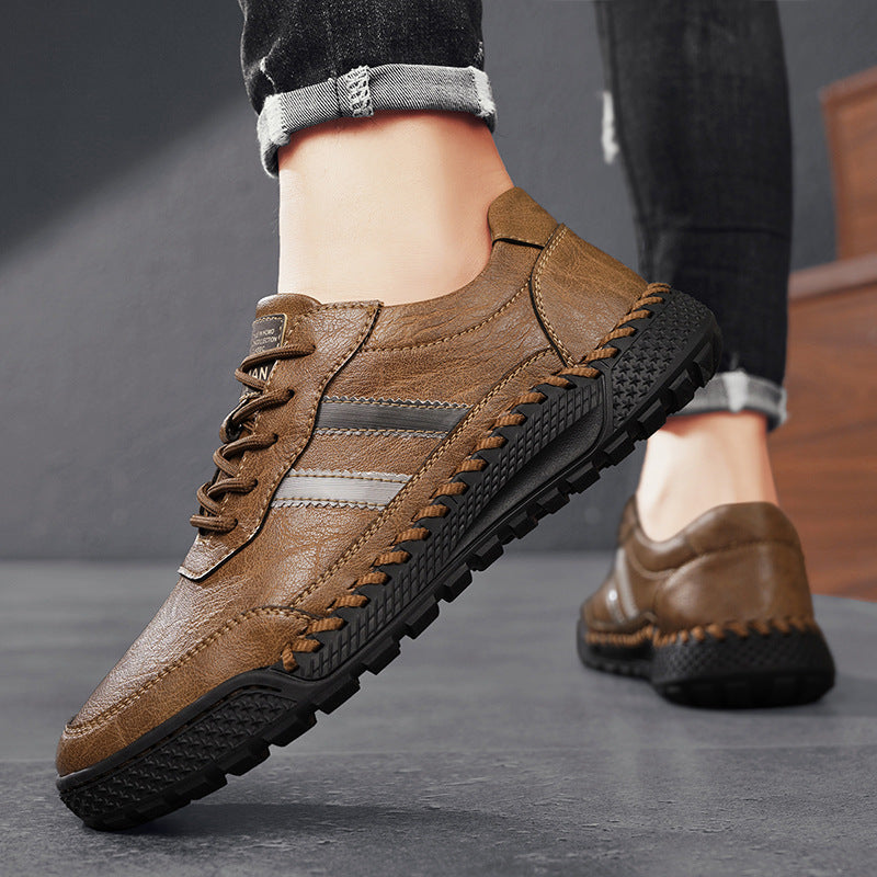 🔥Σήμερα έκπτωση 50%⏰ Ανδρικά παπούτσια πεζοπορίας👞Δέρμα υψηλής ποιότητας - Άνετο περπάτημα - Εργονομικός σχεδιασμός