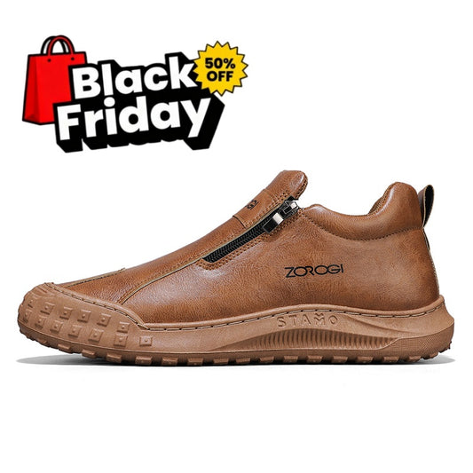 🔥50% έκπτωση σήμερα - μην το χάσετε⏰ - Μαλακά και άνετα δερμάτινα παπούτσια, άνετα στη χρήση, φορέστε τα απευθείας