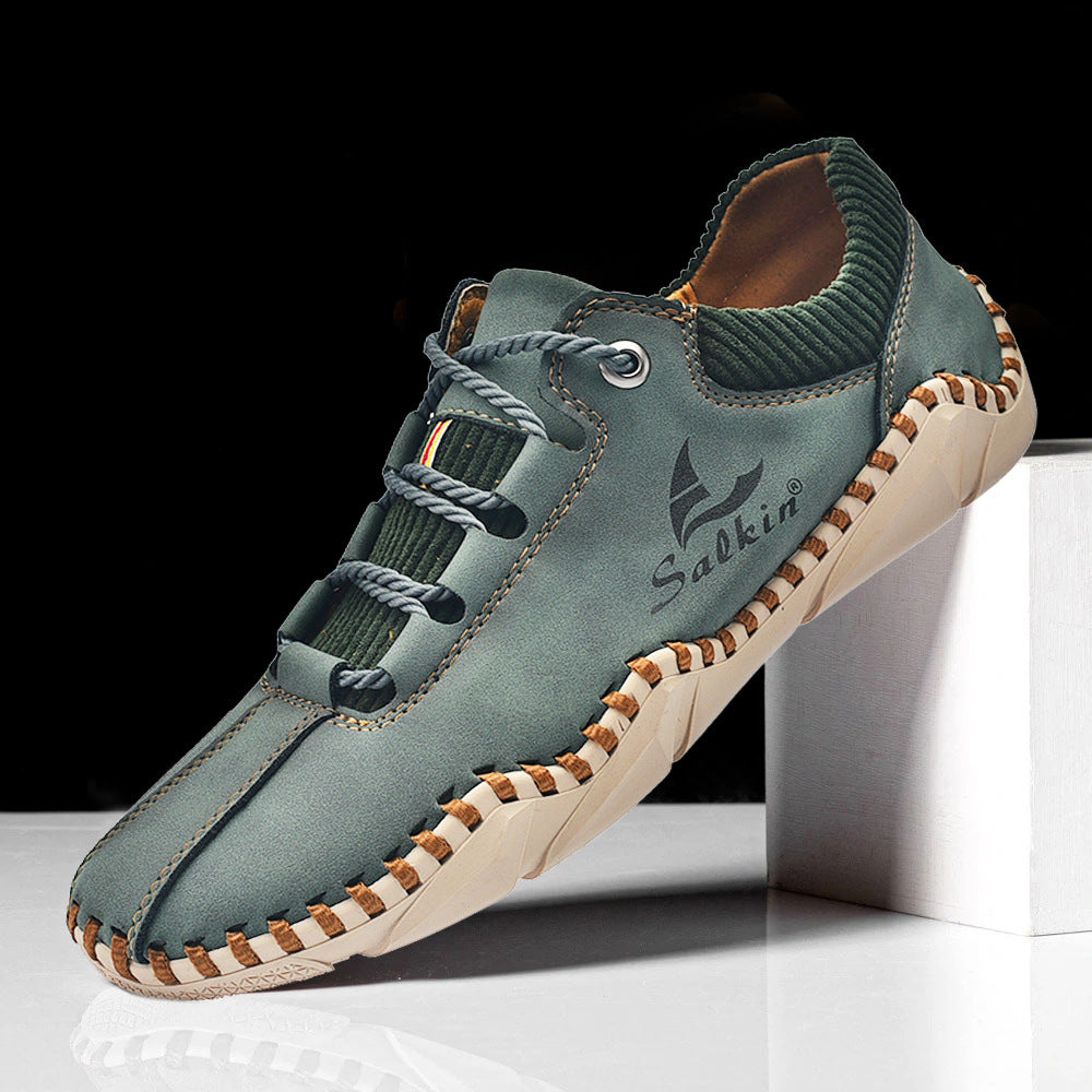 [🎁Dzisiejsza połowa ceny – nie przegap tego] Ergonomicznie zaprojektowane buty ortopedyczne – szyte ręcznie ze skóry klasy 5A 👞Skutecznie chronią zdrowie stóp