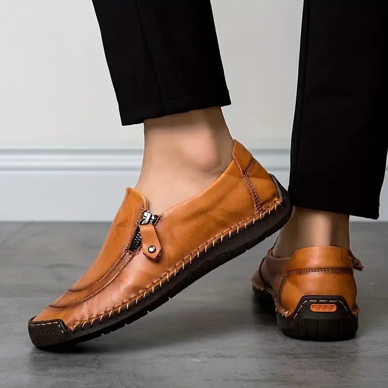 Άνετα ιταλικά δερμάτινα παπούτσια