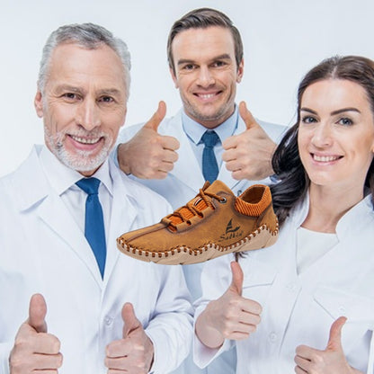 [🎁Dzisiejsza połowa ceny – nie przegap tego] Ergonomicznie zaprojektowane buty ortopedyczne – szyte ręcznie ze skóry klasy 5A 👞Skutecznie chronią zdrowie stóp