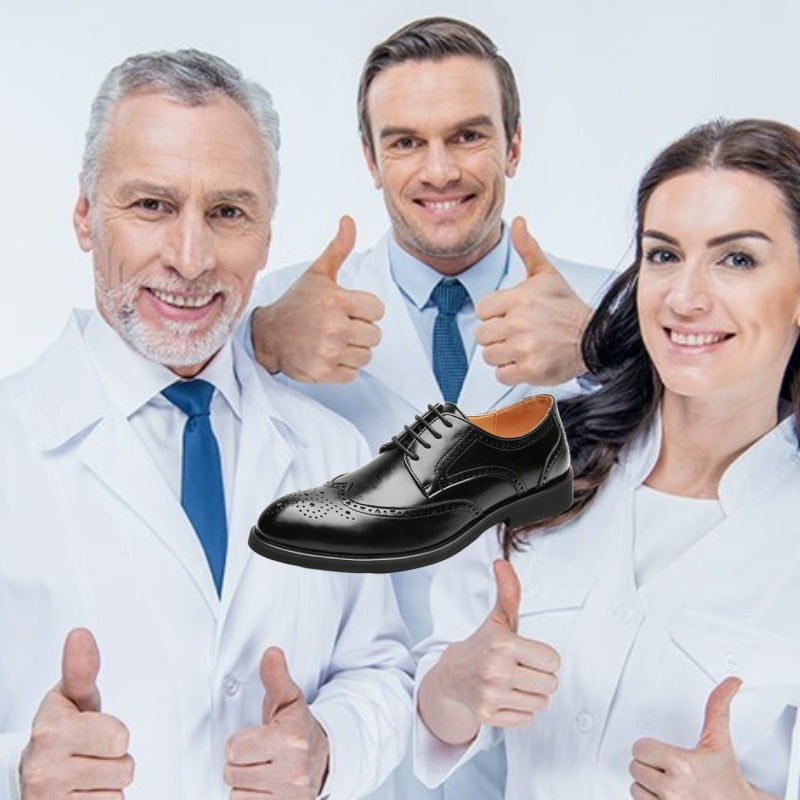 🎁50% έκπτωση σήμερα✅ Δερμάτινα παπούτσια υψηλής ποιότητας - ανακουφίζουν από τον πόνο στο περπάτημα🚹Μια έξυπνη επιλογή για άνδρες!