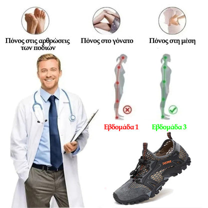 🔥Περιορισμένη χρονική έκπτωση 50%, τα πιο δημοφιλή ορθοπεδικά παπούτσια πεζοπορίας του 2025, 3 ημέρες για την ανακούφιση από τον πόνο στα πόδια