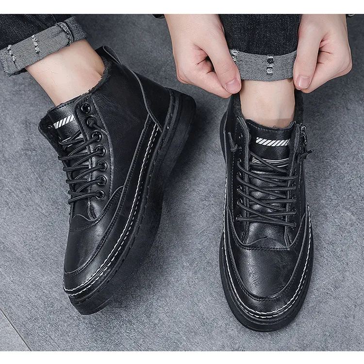 🔥50% έκπτωση - μόνο σήμερα ⏰ Χειροποίητες ιταλικές δερμάτινες μπότες 👞Αντιολισθητικές ορθοπεδικές - άνετη και ανώδυνη εφαρμογή - εργονομικός σχεδιασμός