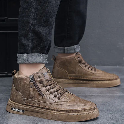 🔥50% έκπτωση - μόνο σήμερα ⏰ Χειροποίητες ιταλικές δερμάτινες μπότες 👞Αντιολισθητικές ορθοπεδικές - άνετη και ανώδυνη εφαρμογή - εργονομικός σχεδιασμός