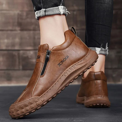 🔥50% έκπτωση σήμερα - μην το χάσετε⏰ - Μαλακά και άνετα δερμάτινα παπούτσια, άνετα στη χρήση, φορέστε τα απευθείας