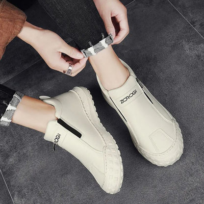 🔥50% έκπτωση σήμερα - μην το χάσετε⏰ - Μαλακά και άνετα δερμάτινα παπούτσια, άνετα στη χρήση, φορέστε τα απευθείας