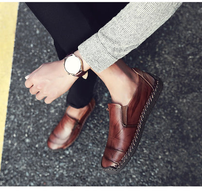 Άνετα ιταλικά δερμάτινα παπούτσια