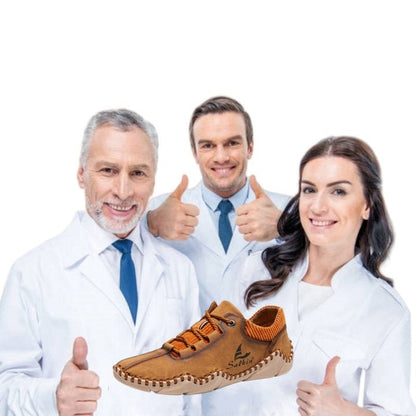 🐂 Herren-Loafer aus Kalbsleder 👞 Handgenäht ✅ Fußgewölbeunterstützung – lindert Schmerzen und ermöglicht bequemes Gehen