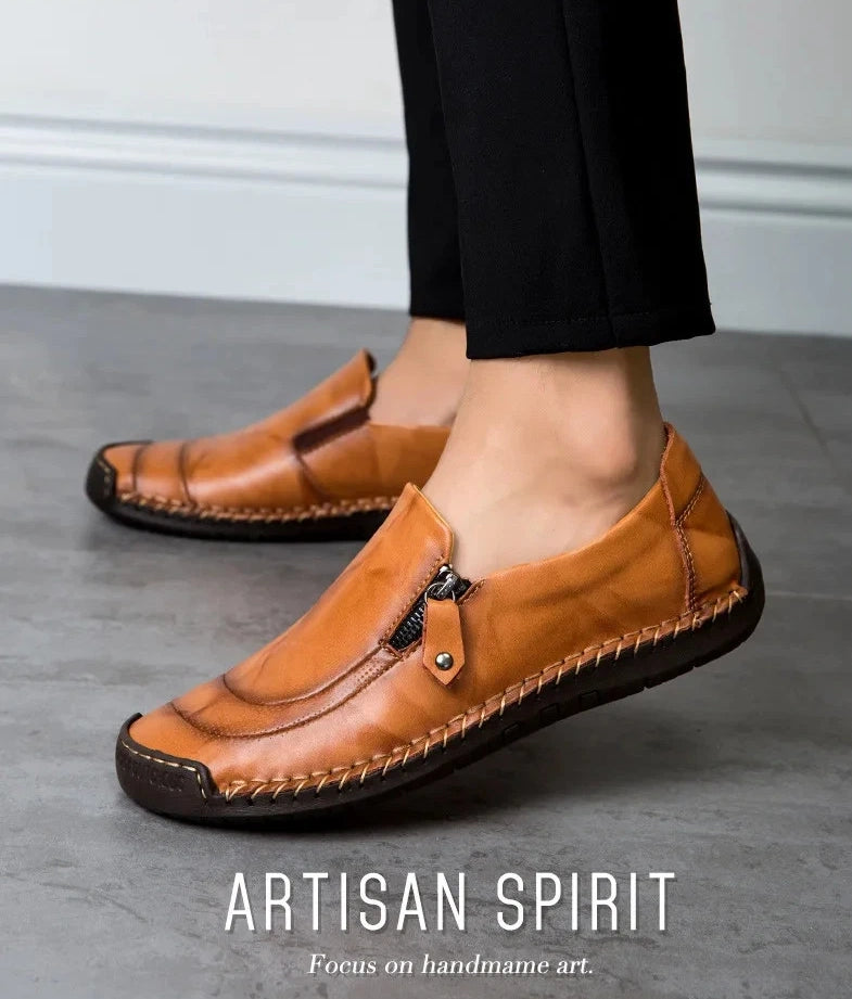 Άνετα ιταλικά δερμάτινα παπούτσια