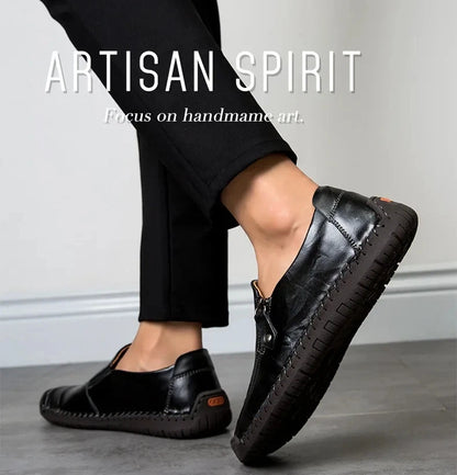 Άνετα ιταλικά δερμάτινα παπούτσια